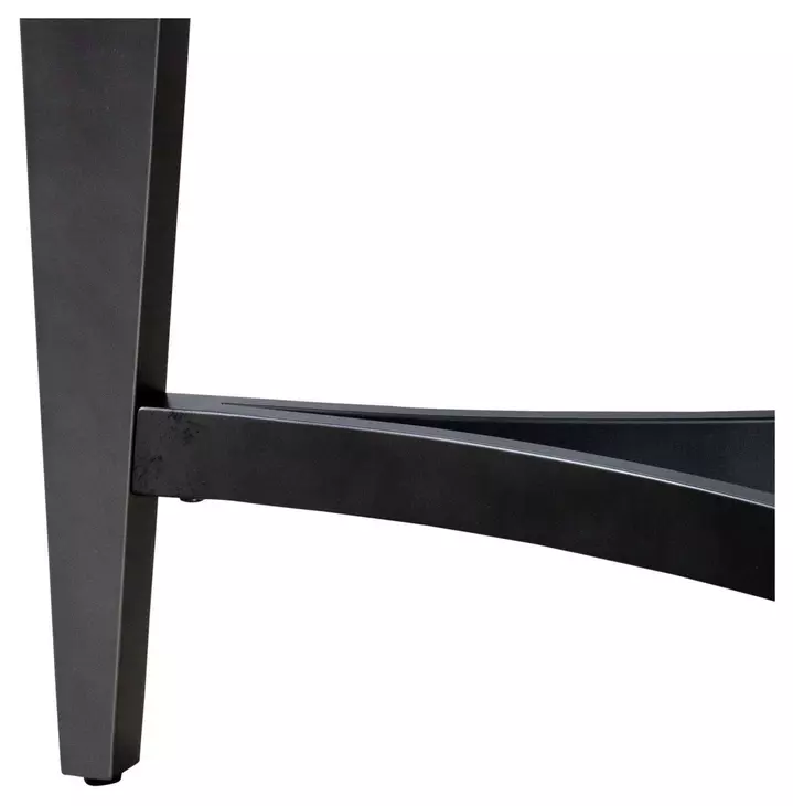 Verano Espresso Round Glass Top Cocktail Table