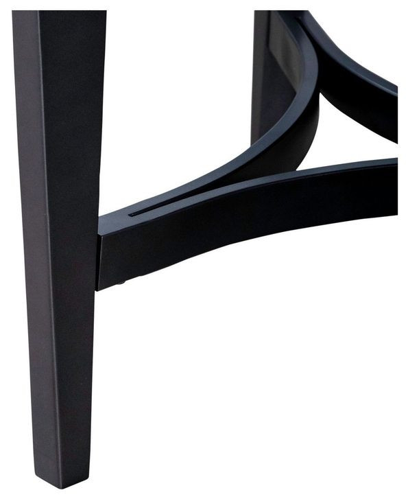 Capri Espresso Round End Table