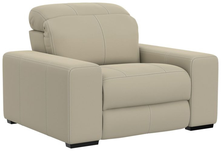 Ferrara Smoke Leather Zero Gravity Power Reclining Living Room Set with Power Headrest and USB Charging