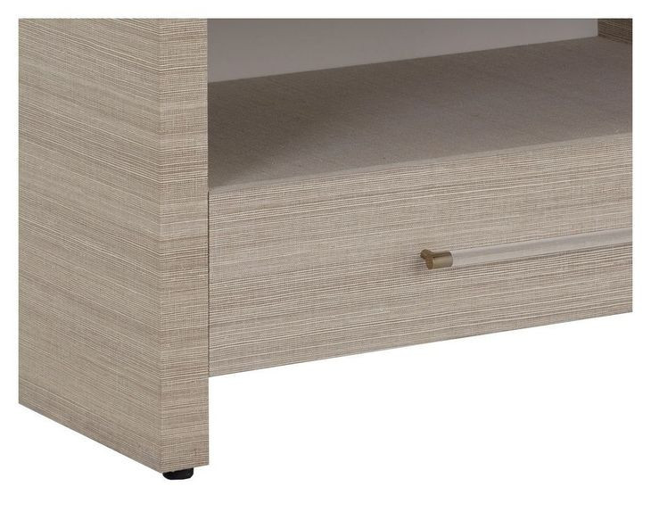 Babineaux Sand 2 Drawer Nightstand