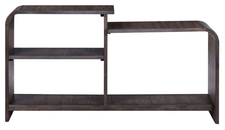 Fresh Angles Espresso Rectangular Sofa Table