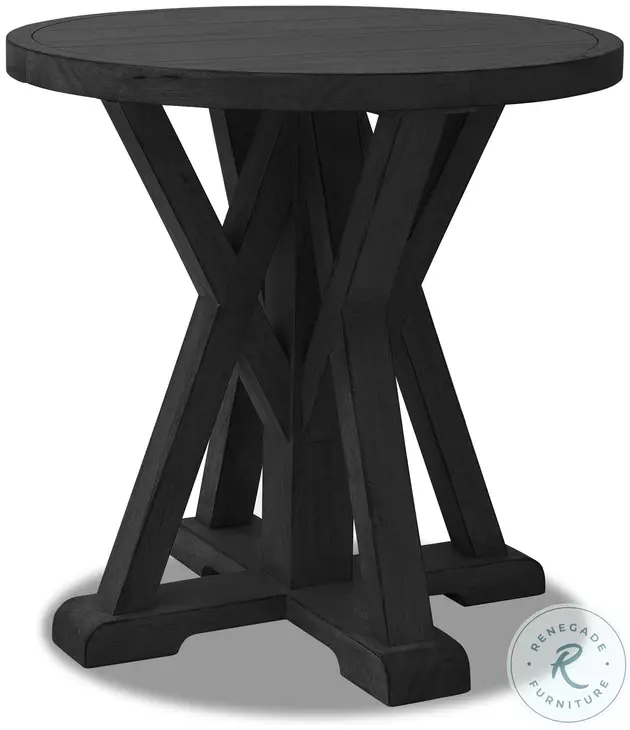 Todays Tradition Blacksmith Round End Table