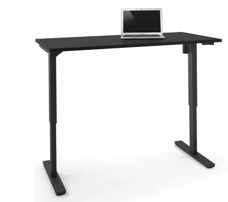 Universel 60" Black Electric Height Adjustable Table