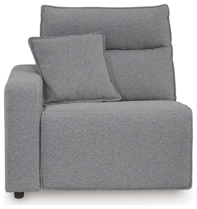 ModMax II Salt and Pepper Performance Fabric 7 Piece Modular Power Reclining Sectional with USB Charging