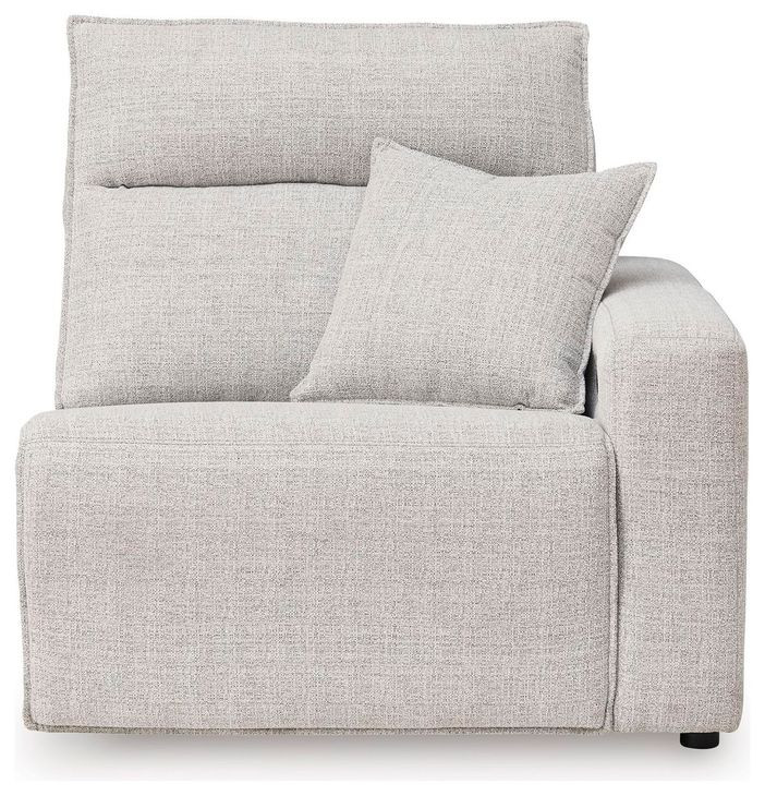 Modmax II Stone Performance Fabric Modular Power Reclining Sofa with USB Charging