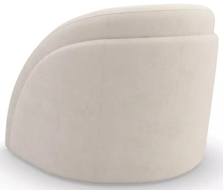 Movement Ivory Performance Fabric Upholstered Accent Chair