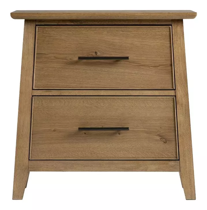 Jackson Golden Oak 2 Drawer Nightstand
