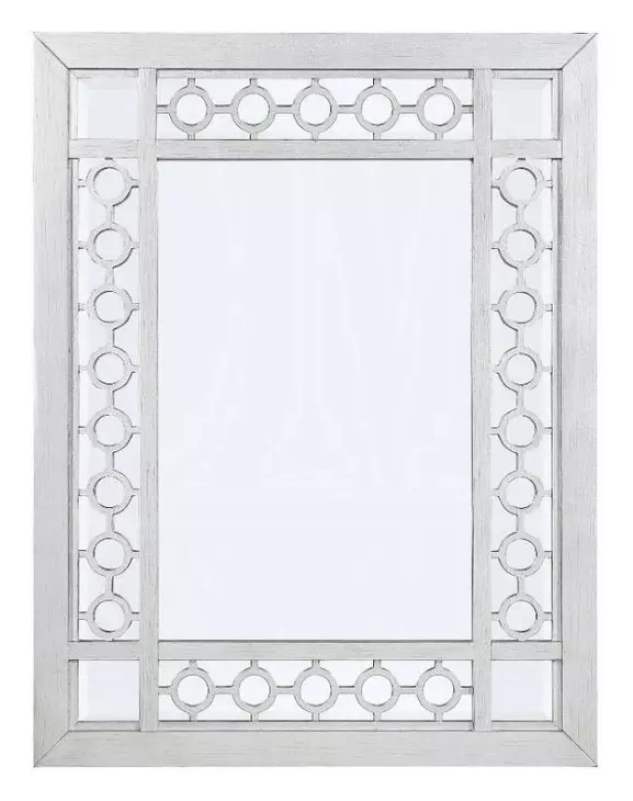 Varian Antique Platinum Rectangular Wall Mirror