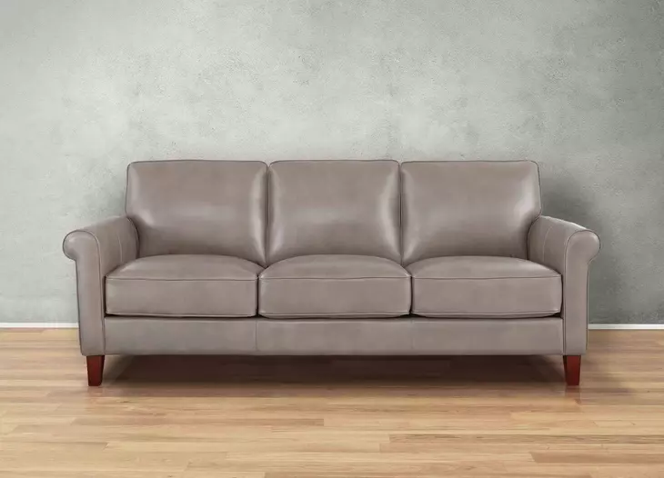 Lachlan Stone Leather Living Room Set