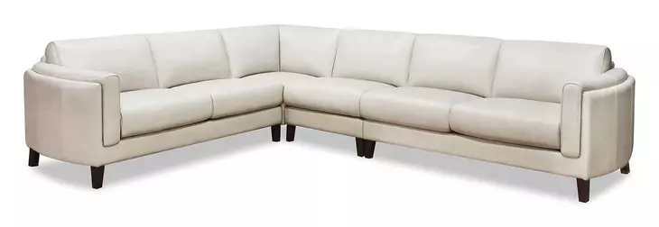 Kona Natural Leather Modular Sectional