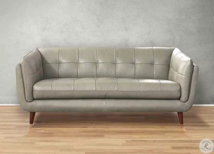 Sorella Slate Leather Living Room Set