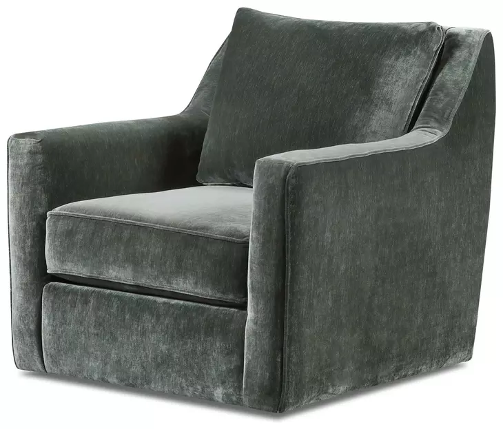 Opal Pine Green Upholstered Accent Chair