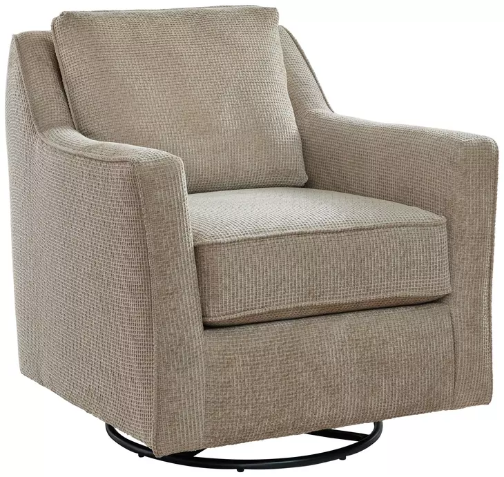 Seluna Truffle Beige Upholstered Accent Chair