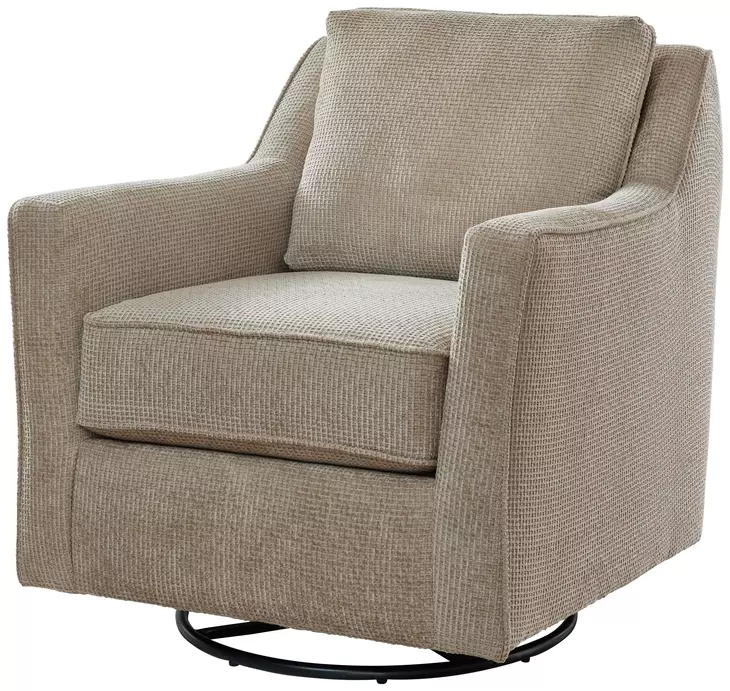 Seluna Truffle Beige Upholstered Accent Chair