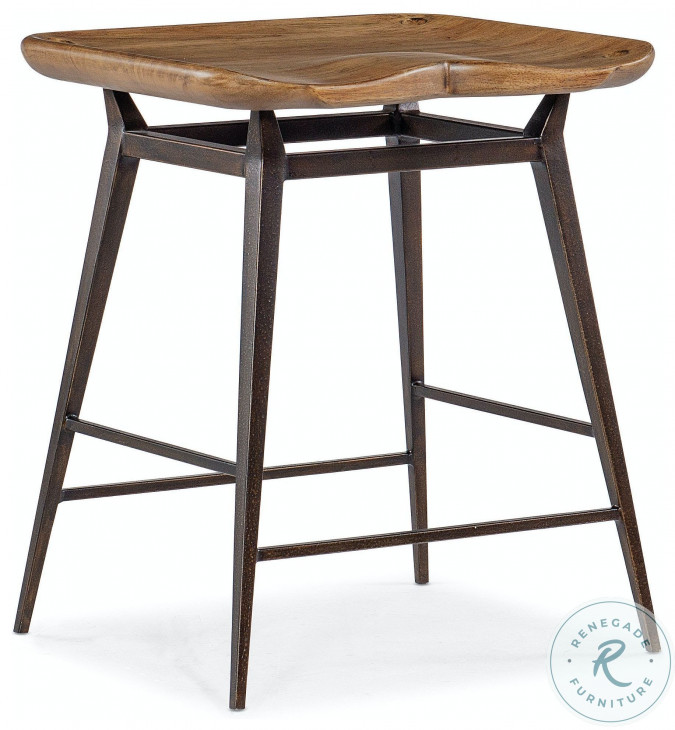 Big Sky Brown Stool From Hooker | Coleman Furniture