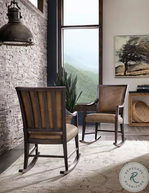 Big Sky Brown Rocking Chair
