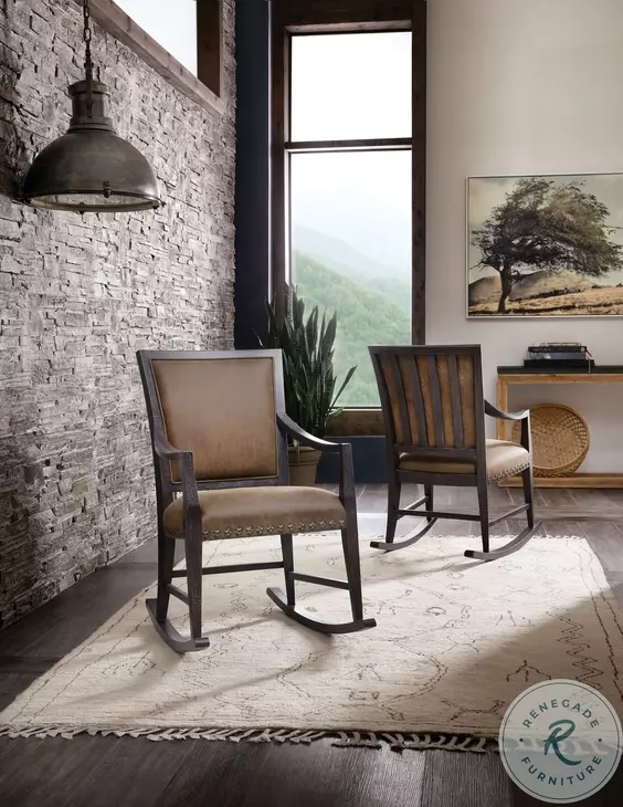 Big Sky Brown Rocking Chair