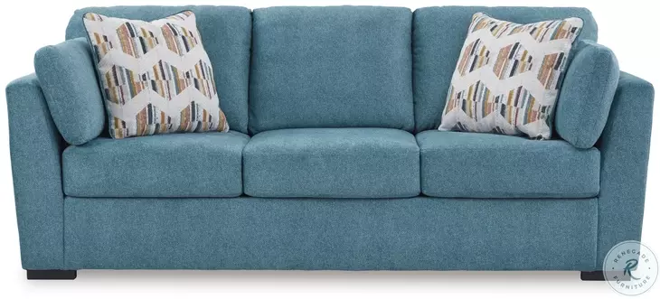 Keerwick Teal Sofa