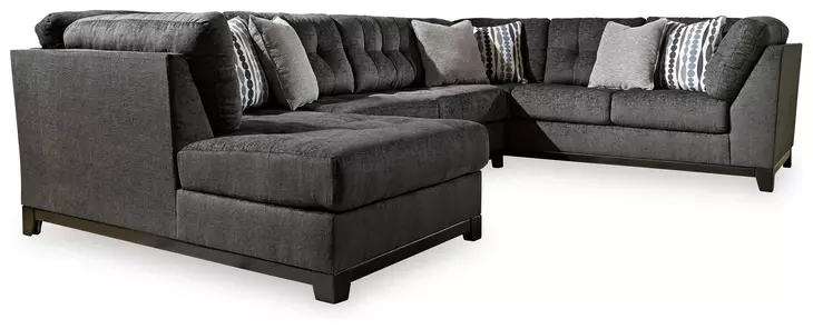 Reidshire Steel Gray Modular Sectional