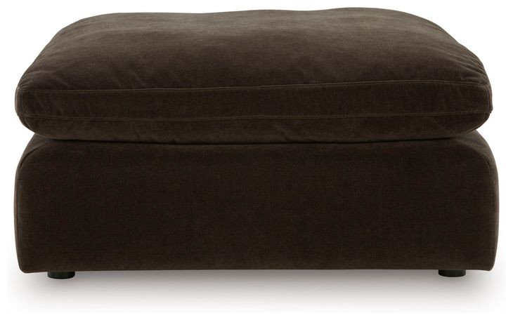 Maxton Heights Bittersweet Upholstered Square Oversized Accent Ottoman