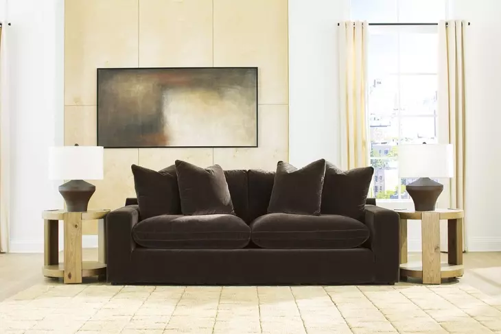 Maxton Heights Bittersweet 99" Sofa