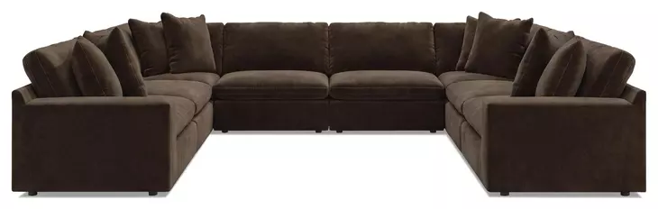 Maxton Heights Bittersweet 8 Piece Modular Sectional