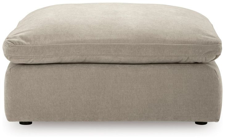 Maxton Heights Pebble Upholstered Square Oversized Accent Ottoman