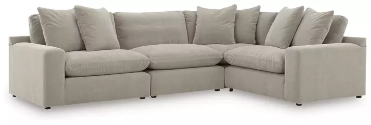 Maxton Heights Pebble 4 Piece Modular Sectional