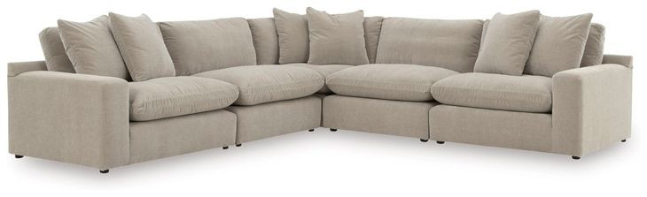 Maxton Heights Pebble 5 Piece Modular Sectional
