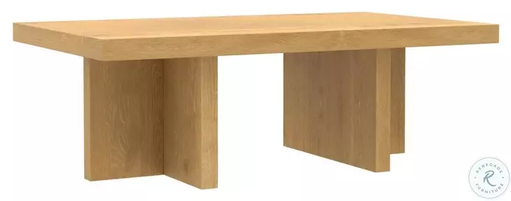 Donte Natural Rectangular Coffee Table
