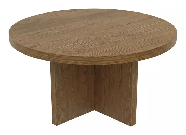 Donte Oak 54" Round Dining Table