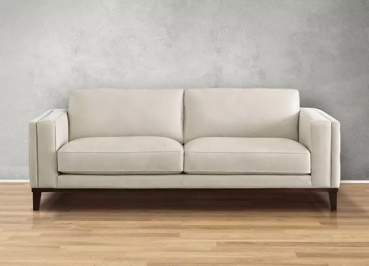 Axton Natural Leather Living Room Set