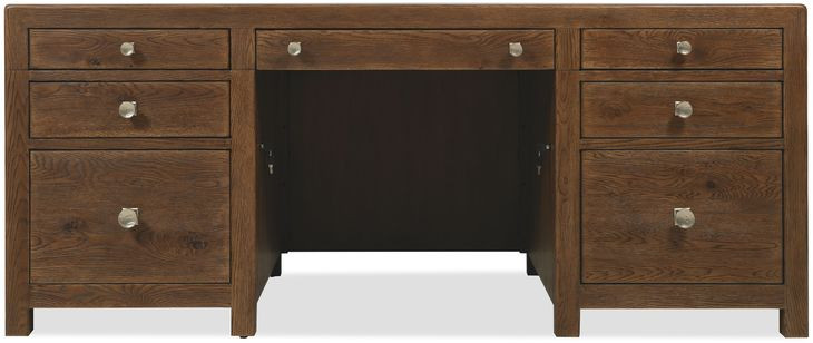 Timberline Medium Brown 72" Executive Desk