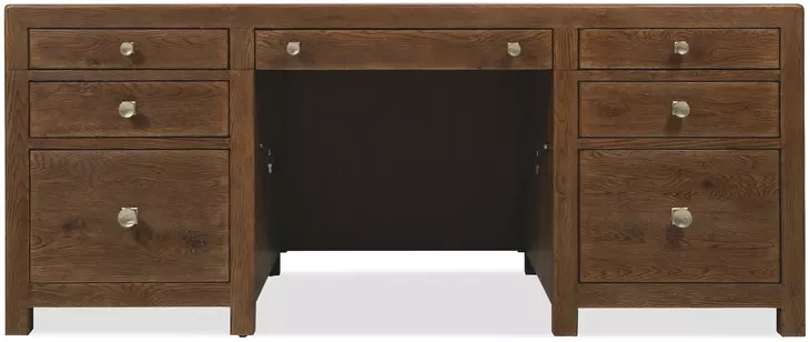 Timberline Medium Brown 72" Executive Desk