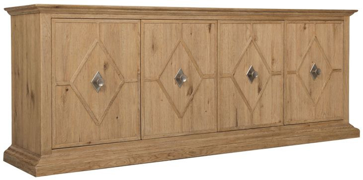Timberline Light Brown 91" Entertainment Credenza