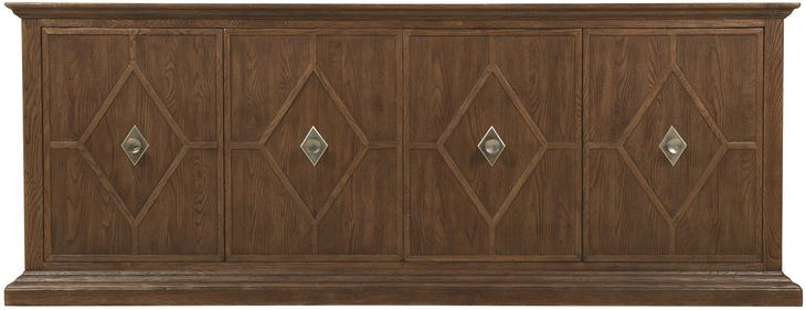 Timberline Medium Brown 91" Entertainment Credenza