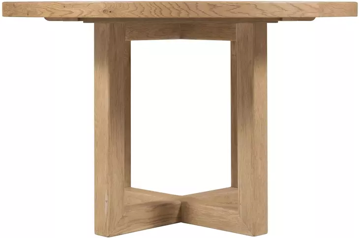 Driftwood Light Brown 48" Round Dining Room Set