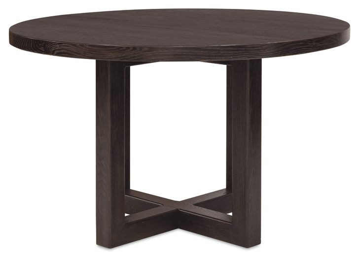Timberline Black 48" Round Dining Table