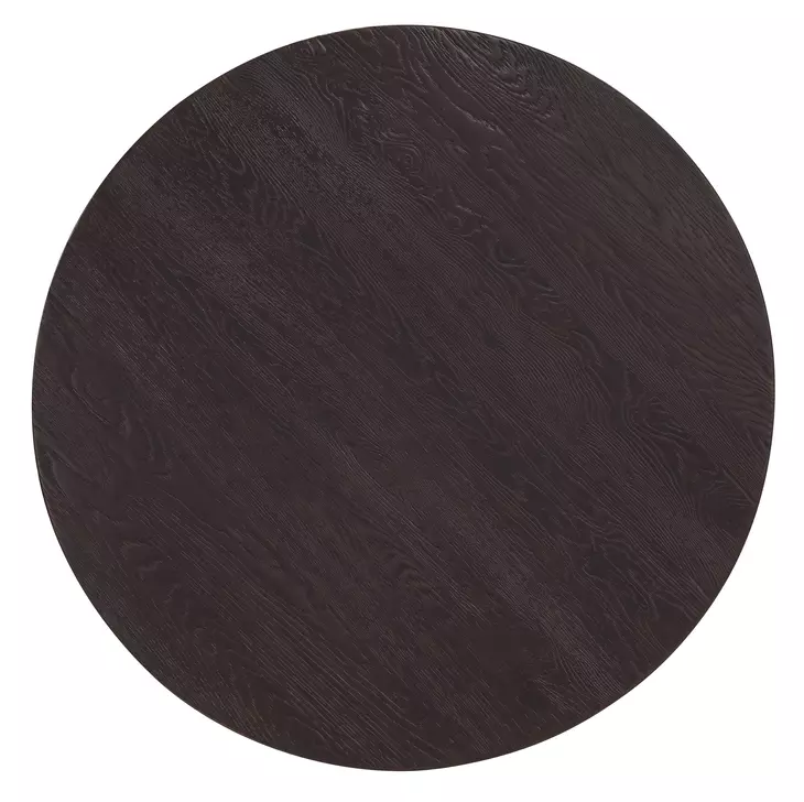 Driftwood Black 48" Round Dining Table