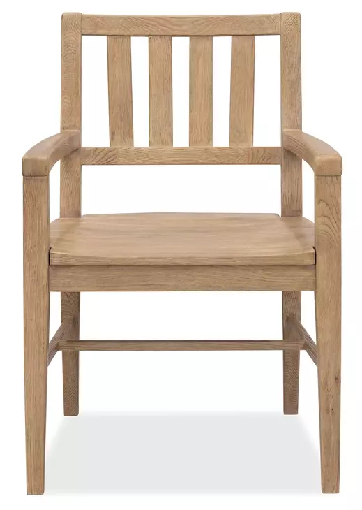 Driftwood Light Brown Arm Chair Set of 2