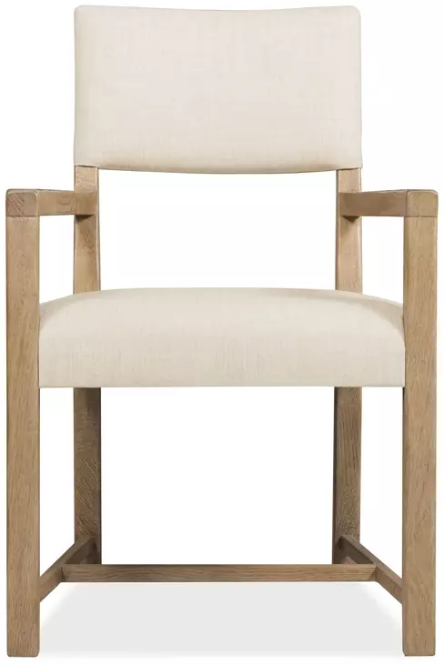 Timberline Beige Upholstered Arm Chair