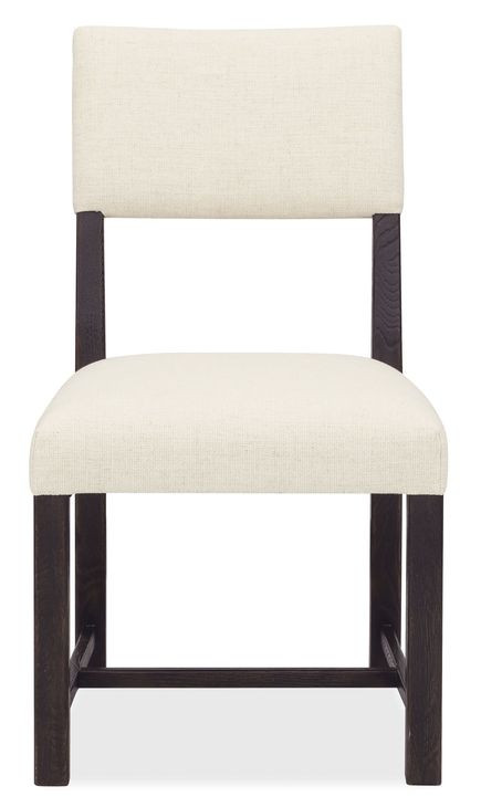 Timberline Black and Beige Upholstered Side Chair