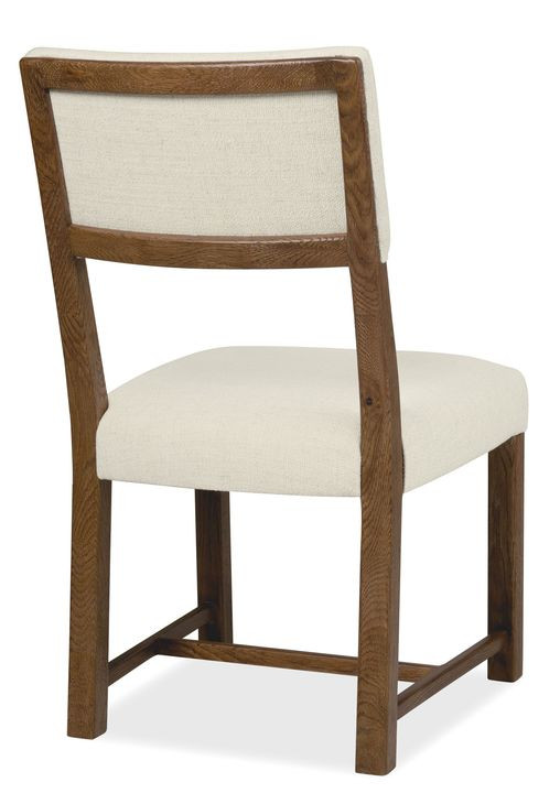 Timberline Medium Brown and Beige Upholstered Side Chair