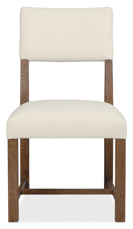 Timberline Medium Brown and Beige Upholstered Side Chair