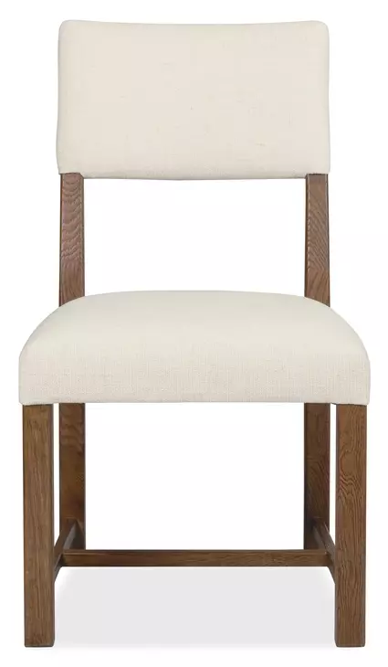 Timberline Medium Brown and Beige Upholstered Side Chair