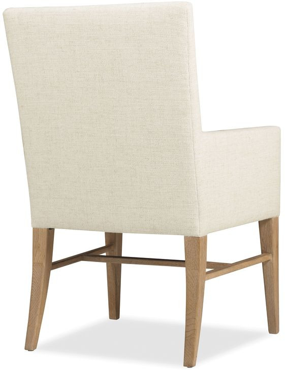 Timberline Beige and Light Brown Upholstered Arm Chair