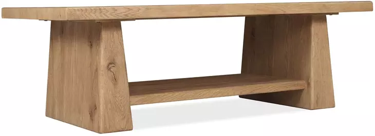Timberline Light Brown Rectangular Cocktail Table