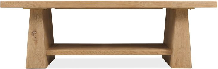 Timberline Light Brown Rectangular Cocktail Table