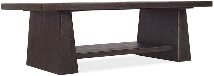 Timberline Black Rectangle Cocktail Table