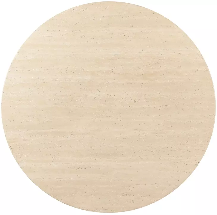Timberline Beige And Gray Round Cocktail Table